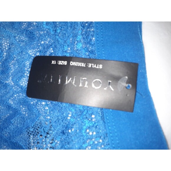 Youmita 1X Mykonos Blue Lace Panty NWT - Picture 4 of 5